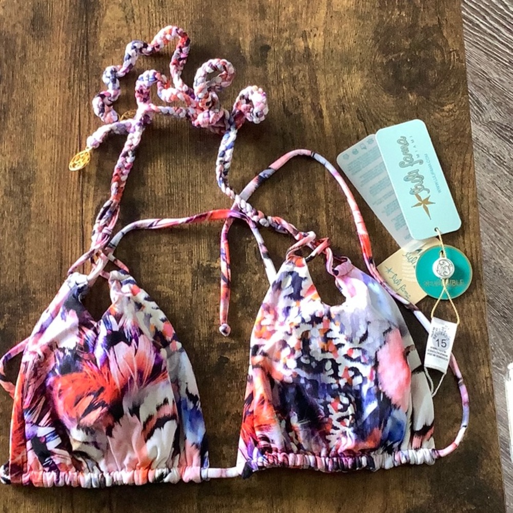 Luli Fama Reversible Bikini with tags